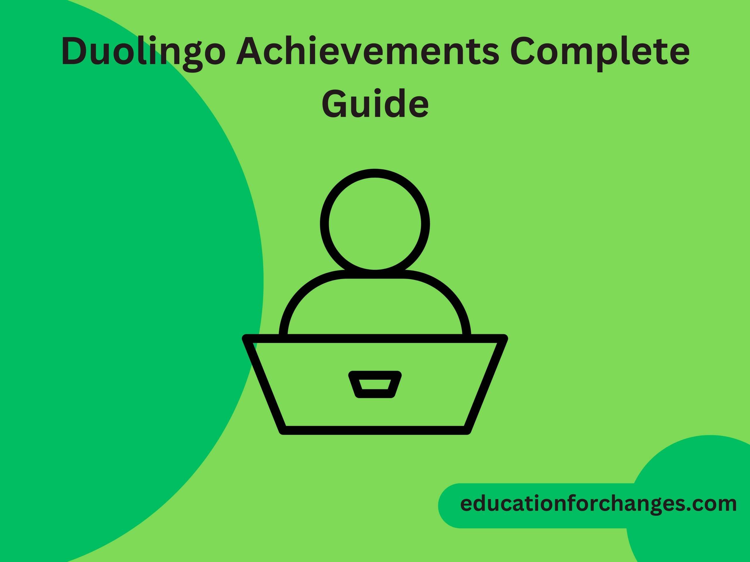Duolingo Achievements Complete Guide