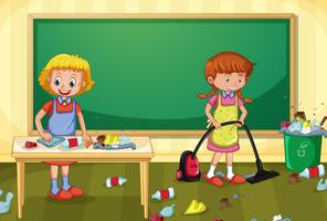 How long does it take to clean a Classroom?