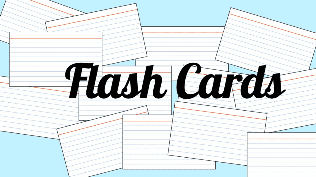 How To Make Effective Flashcards?