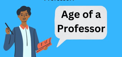 How Old do You Have to be to be a Professor