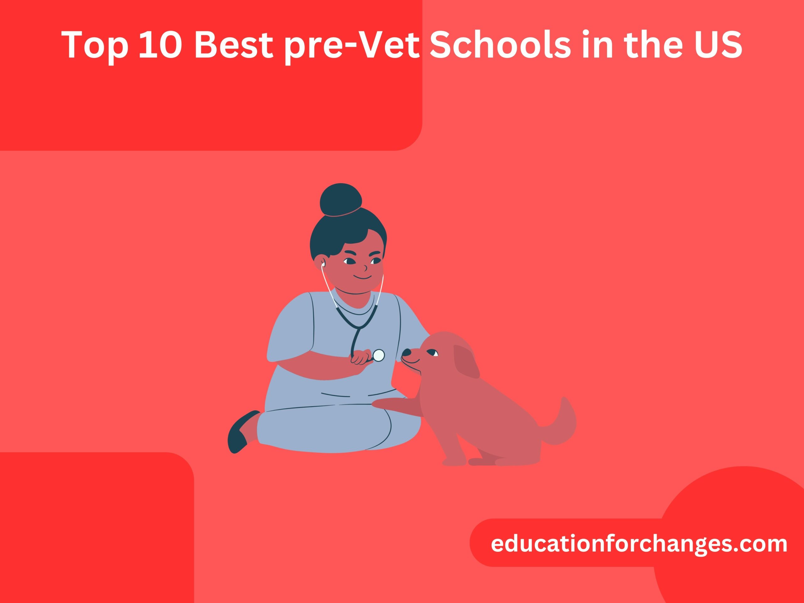 Top 10 Best pre-Vet Schools in the US