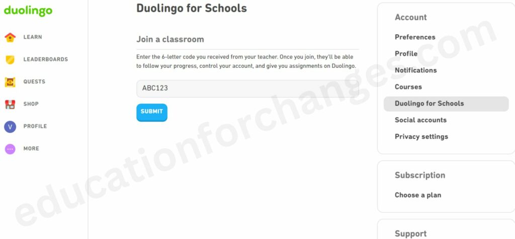 Duolingo Classroom - Guide for Teachers to Use Duolingo School